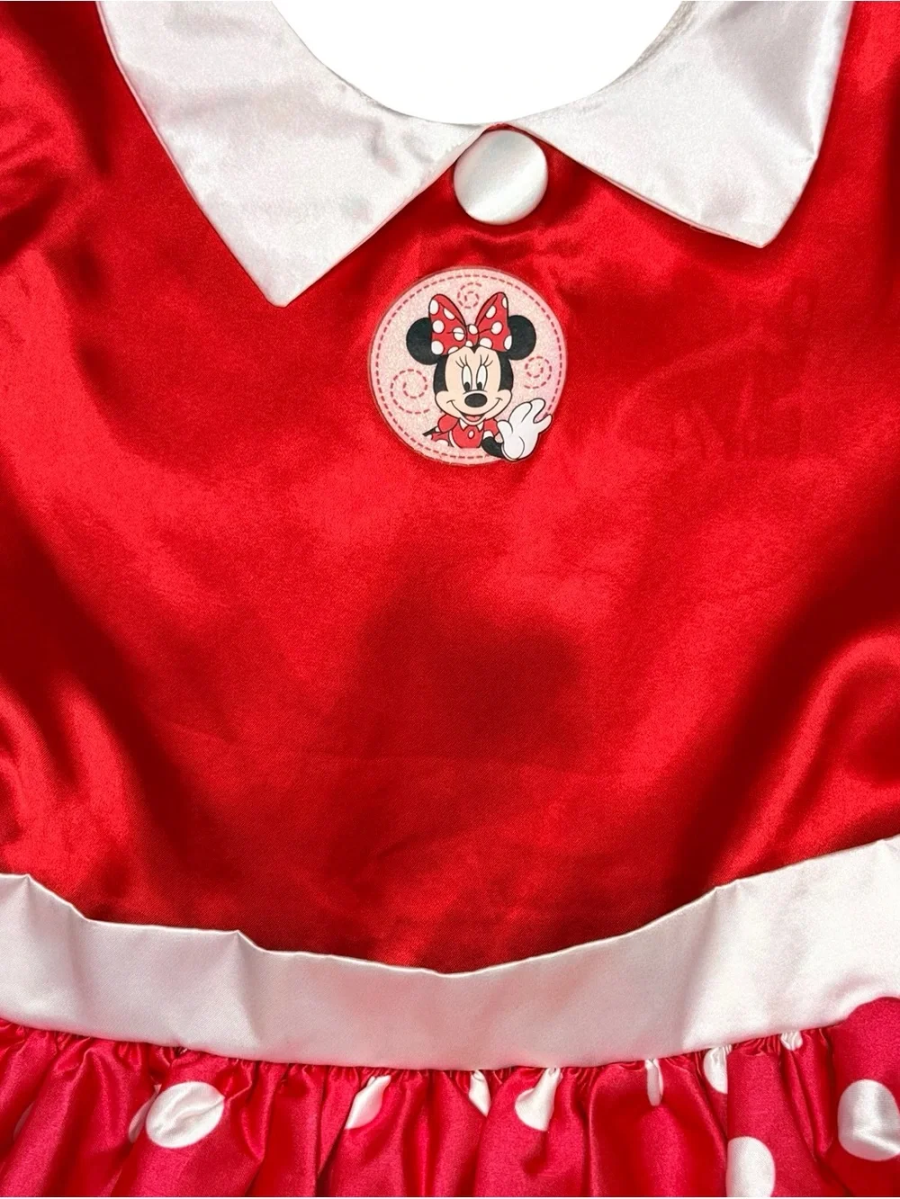 Disney Store Minnie Mouse Polka Dot Dress Costume